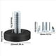 thumbnail image 4 of 128 Piezas Niveladores de Muebles Ajustables con Rosca M6 Tornillos en Patas de Silla Pies de Muebles Ajustables Niveladores de Patas, 4 of 5