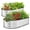 Silver, variant on Galvanized Raised Garden Bed, 4ft x 2ft Lightweight Planter Boxes Outdoor with Easy Assembly, Large Garden Bed for Vegetables, Fruits, Flower