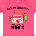 thumbnail image 4 of Inktastic Book My Reservation I'm Going to Mimi's- House Boys or Girls Baby Bodysuit, 4 of 5