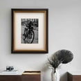 thumbnail image 3 of 8x10 Black and Distressed Gold 2 Tone Vintage Neutral Picture Frame, Hand Painted Real Wood, Matted for 5x7 Photo, Prints or Paintings, Real Glass Protection, 3 of 6
