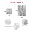 thumbnail image 7 of Grey Forest Kitchen Dish Towels for Drying Dishes Set of 2, Modern Oil Painting Art Waffle Weave Microfiber Hand Tea Bathroom Towels Quick Dry & Absorbent Towel 15.7x23.6, 7 of 7