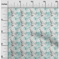 thumbnail image 2 of oneOone Polyester Spandex Dusty Teal Green Fabric Abstracts Sewing Craft Projects Fabric Prints By Yard 56 Inch Wide, 2 of 6