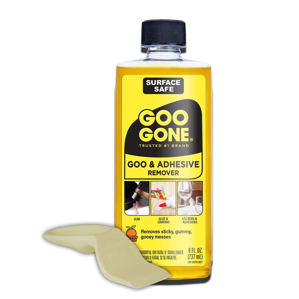 Goo Gone Original Liquid 8 Ounce and Sticker Lifter Surface Safe