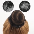 thumbnail image 2 of 6 Pcs Filets à Cheveux Décoratifs Extensibles Filets à Cheveux en Maille Élastique Filet à Cheveux pour Chignon de Ballet pour Danseur, 2 of 8