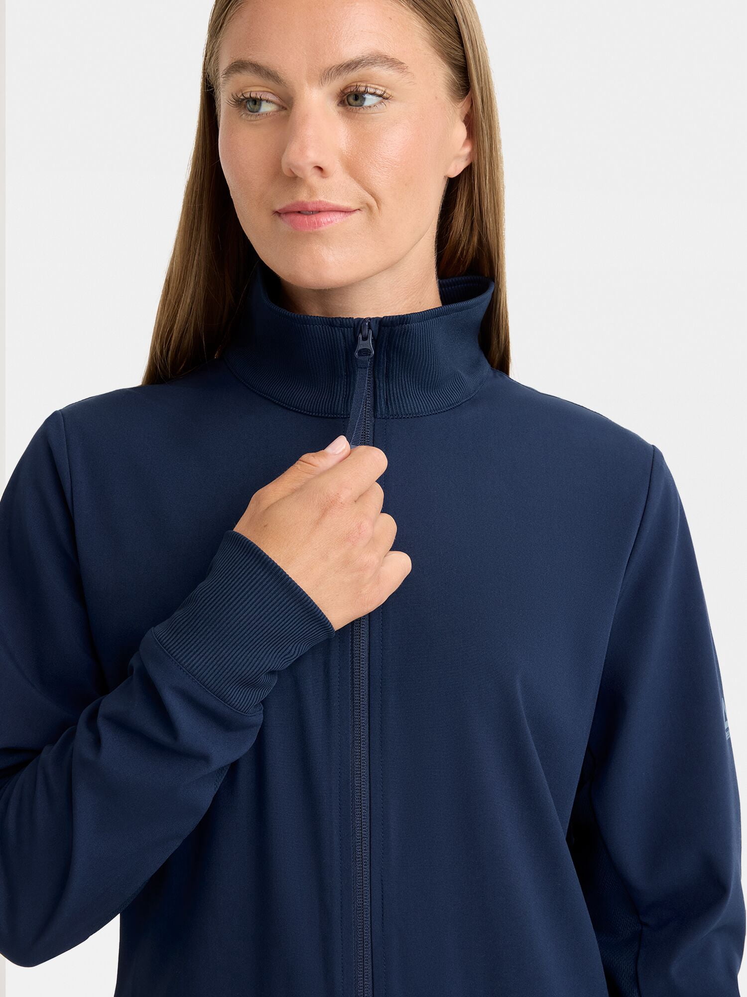 Reebok Women's Scrub Jacket with Stretch Fabric and 6 Pockets, 1 Pack Sizes S-2XL
