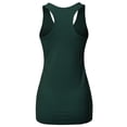 thumbnail image 3 of A2Y Women's Basic Solid Soft Cotton Scoop Neck Racer-Back Tank Top, 3 of 6