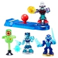 thumbnail image 6 of Akedo - Ultimate Arcade Warriors Starter Pack Mini Battling Action Figures - Ready, Fight, Split Strike, 6 of 9
