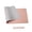 Silver & Pink, variant on Naierhg Stain Resistant Mouse Pad Strap Design Faux Leather Smooth Surface Mouse Cushion Wine Red