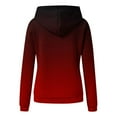 thumbnail image 3 of Jsaierl Hoodies for Women Plus Size Gradient Graphic Hooded Sweatshirts Lightweight Pullover Trendy Long Sleeve Top Hoodie Fall Fashion 2024, 3 of 4