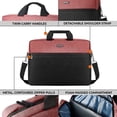 thumbnail image 2 of CB CITY BAG 15.6-inch Laptop Bag, Pink, Unisex, Briefcase Laptop Bag, 2 of 5