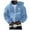 Sky Blue, variant on HUITKMM Hoodie for Men Winter Man Daily Fashion Trend Casual Jacket Coat for Any Occasion