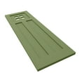 thumbnail image 6 of Ekena Millwork 18"W x 33"H True Fit PVC San Antonio Mission Style Fixed Mount Shutters, Moss Green (Per Pair - Hardware Not Included), 6 of 9