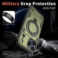 thumbnail image 3 of MYKOMI Magnetic Case for iPhone 17 Pro Max,Military Grade Protection Heavy Duty Shockproof with Rotating Ring Kickstand Case Cover for iPhone 17 Pro Max, 3 of 6