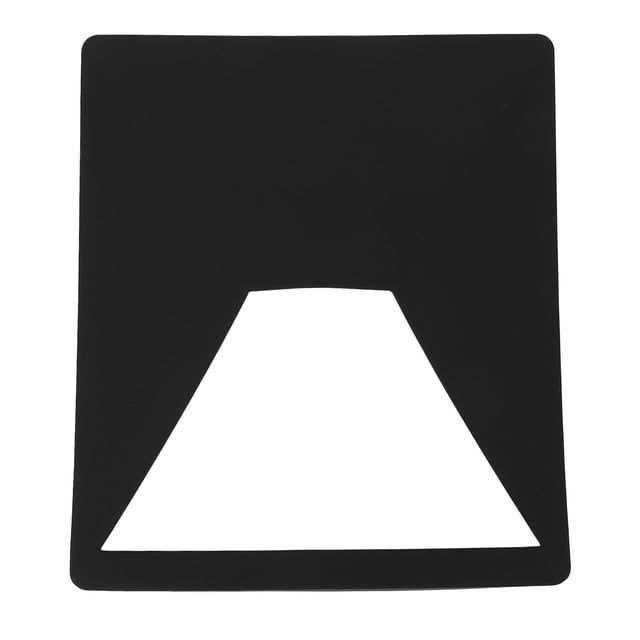 Satellite Case, Silicone Accurate Fit Black Anti Reflective Sticker Lightweight Satellite Cover Soft for Traveling Camping Home