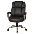 thumbnail image 2 of Executive Bonded Leather Office Chair in Espresso, 2 of 5