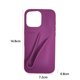 thumbnail image 4 of Case Brillo Labios Portátiles para El Lápiz Labial 16 Lipstick Soft Silicone Cover () Purple, 4 of 9