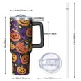 thumbnail image 2 of Halloween Jack O Lanterns with Candy Tumbler with Handle and Lid,40oz Double Wall Vacuum Insulated Tumbler,Cups Gift for Women and Men, 2 of 7