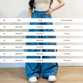 thumbnail image 3 of CPNG Girls Cargo Pants Elastic Waist Wide Leg Cargo Sweatpants Trendy Baggy Casual Lightweight Dance Cargo Trousers with Multi-Pockets, 3 of 7