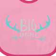 thumbnail image 4 of Inktastic Big Brother, Older Brother, Deer Antlers, Arrow Boys Baby Bib, 4 of 4