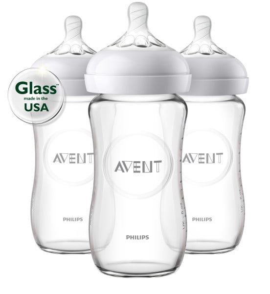 3 Pack Philips Avent Natural Protects /& Insulates Sleeve for 8 Oz Glass Bottle