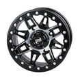 thumbnail image 1 of 4/137 Tusk Wasatch Beadlock Wheel 14x7 4.0 + 3.0 Machined/Black for Can-Am Maverick 1000 X mr DPS 2015-2018, 1 of 1