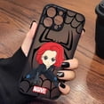 thumbnail image 3 of Funda para iPhone Apple 14 13 11 12 MINI Pro XS Max XR X 7 8 SE 2022 2020 6 6S Plus Funda Shell Marvel Avengers Anime dibujos animados, 3 of 5