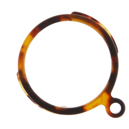 Classic 37mm (medium) Acetate Rimmed Monocle in glossy or matte Black or Tortoise