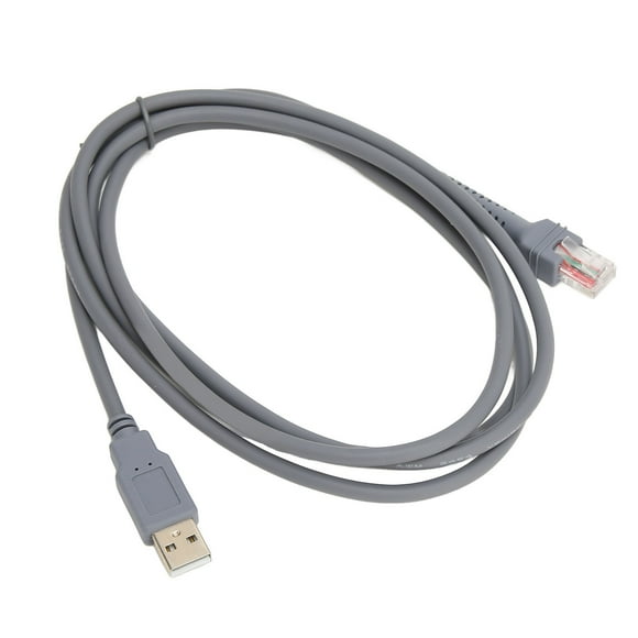 Barcode Scanner Cable, Wear Resistant Plug And Play Scan Cable  For LS2208