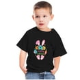 thumbnail image 6 of MeetoTime Easter Kids Short Sleeve Tops Crewneck Loose Printed T-shirt for Boys Girls 3-14 Years, 6 of 6