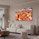 thumbnail image 3 of Póster de lienzo con decoración de techo rojo, decoración de dormitorio, paisaje deportivo, decoración de oficina, regalo, estilo marco, 16 x 24 pulgadas (40 x 60 cm), 3 of 8