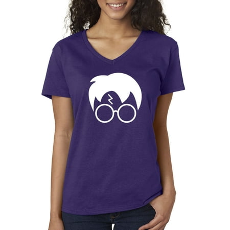 New Way New Way 843 Women S V Neck T Shirt Harry Potter Hair