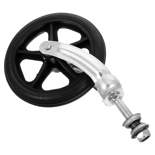 OULII Roue avant de Fauteuil Roulant 1Pcs Métal Plastique Rond pour Design Universel Non Pneumatique Accessoire Durable