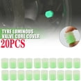 thumbnail image 1 of ER 20PCS Universal Fluorescente Car Tire Valve Caps Neumático luminoso Va brillar Electrónica, 1 of 5