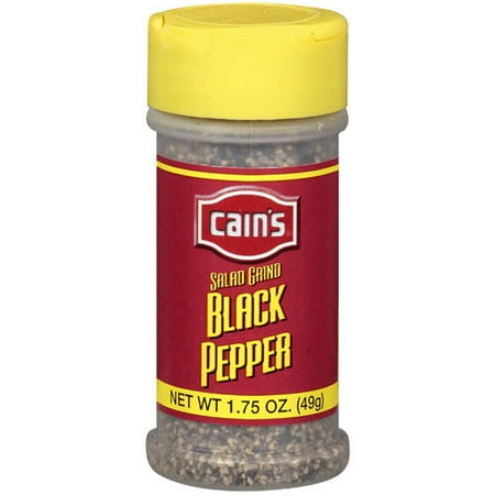 Cain's: Salad Grind Black Pepper, 1.75 Oz