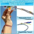 thumbnail image 3 of 10 pulseras tejidas para niñas adolescentes, pulsera de amistad de cuerda trenzada ajustable para mujeres, joyería para hombres, 3 of 5