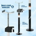 thumbnail image 2 of Garvee Set of 2 Heavy Duty RV Slide Out Support Jacks, 5000 LB Capacity Per Jack, Tool-Free Quick Setup, Adjustable Height 21"-34", Steel Stabilizer for Travel Trailers, Campers, 2 of 6