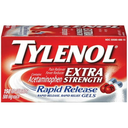 McNeil Tylenol Pain Reliever/Fever Reducer, 150 ea