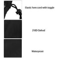 thumbnail image 5 of Funda impermeable para sofá cama roja 210D Funda para sofá cama roja Oxford Funda para muebles de jardín con cuero anti-UV/luz/resistente a la luz negro 210D, 5 of 5