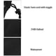 thumbnail image 5 of Funda impermeable para sofá cama roja 210D Funda para sofá cama roja Oxford Funda para muebles de jardín con cuero anti-UV/luz/resistente a la luz negro 210D, 5 of 5