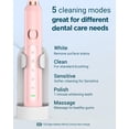 thumbnail image 5 of Rtauys M5 Cepillo de dientes eléctrico sónico para adultos y niños - Cepillo de dientes eléctrico recargable para niños mayores de 12 años y adultos con 8 cabezales y estuche de viaje, duración de bat, 5 of 5