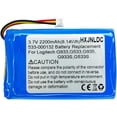 thumbnail image 1 of 3.7V 2200mAh Li-ion Battery for Logitech G933,G533,G935,G933S,G533S Wireless Artemis Spectrum Gaming Headset, 1 of 5
