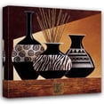 thumbnail image 1 of Keith Mallett 26x26 Gallery Wrapped Canvas Wall Art Titled - Patterns in Ebony I, 1 of 4