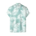 thumbnail image 6 of Mens Hawaiian Shirt Short Sleeve Button Down Shirts Tropical Floral Summer Beach Shirts,S-3XL, 6 of 7