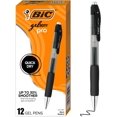 thumbnail image 1 of BIC Gelocity Pro Retractable Gel Pen with 0.7 mm Medium Point, 12-Count in Black Ink for Smooth Writing (Black), 1 of 3