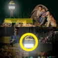 thumbnail image 5 of Lámpara de camping recargable, lámpara LED solar recargable, lámpara recargable inalámbrica, batería integrada de 2500 mAh, IPX6 resistente al agua, 5 modos de funcionamiento, para camping, cuevas, pe, 5 of 5