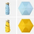thumbnail image 4 of Lightweight Folding Umbrella UV Protection Travel Umbrella Outdoor Parasol Portable Umbrella, 4 of 6