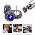 thumbnail image 5 of Flap Wheel Set For Dremel Rotary Tool Die Grinder Sanding Paint Rust 1/8" Shank, 5 of 5