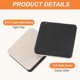 thumbnail image 5 of Uxcell Deslizadores de Muebles de Fieltro de 5 Pulgadas, 8 Pcs Deslizadores Cuadrados Reutilizables para Mover Muebles Protectores de Piso Beige, 5 of 7