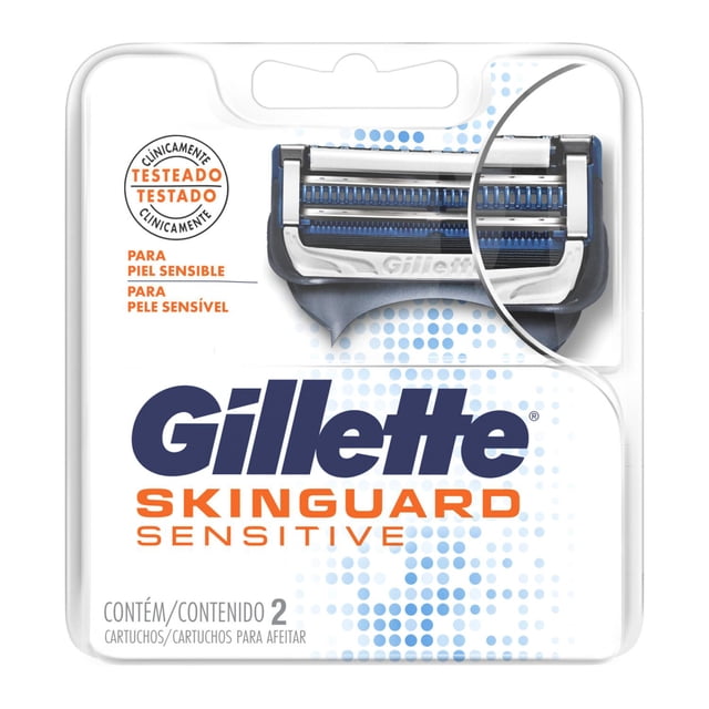 Cartuchos para Rastrillo Gillette Skinguard 2 piezas multicolor