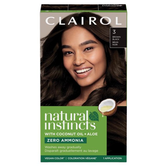 Clairol Natural Instincts Demi-Permanent Hair Color, Vegan Hair Dye, Made with coconut oil and aloe vera
